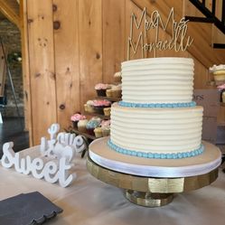 Wedding Cake Stand- Gold
