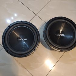 2 Brand New Kenwood 12 Inch Subwoofers $100