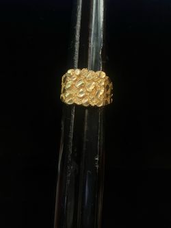 10k gold ring #111504-1 MJ