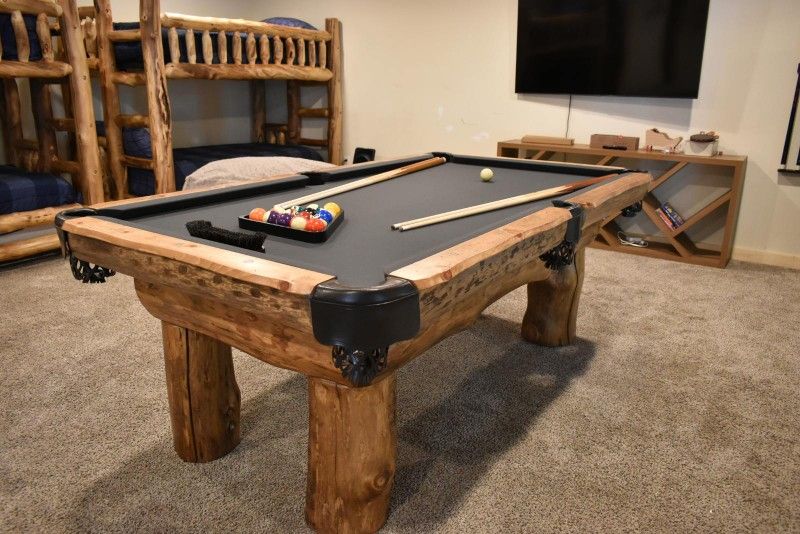 Log Pool Table