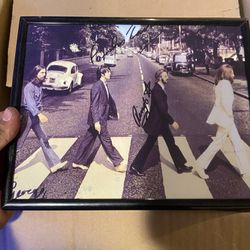 Signed Abby Road Picture