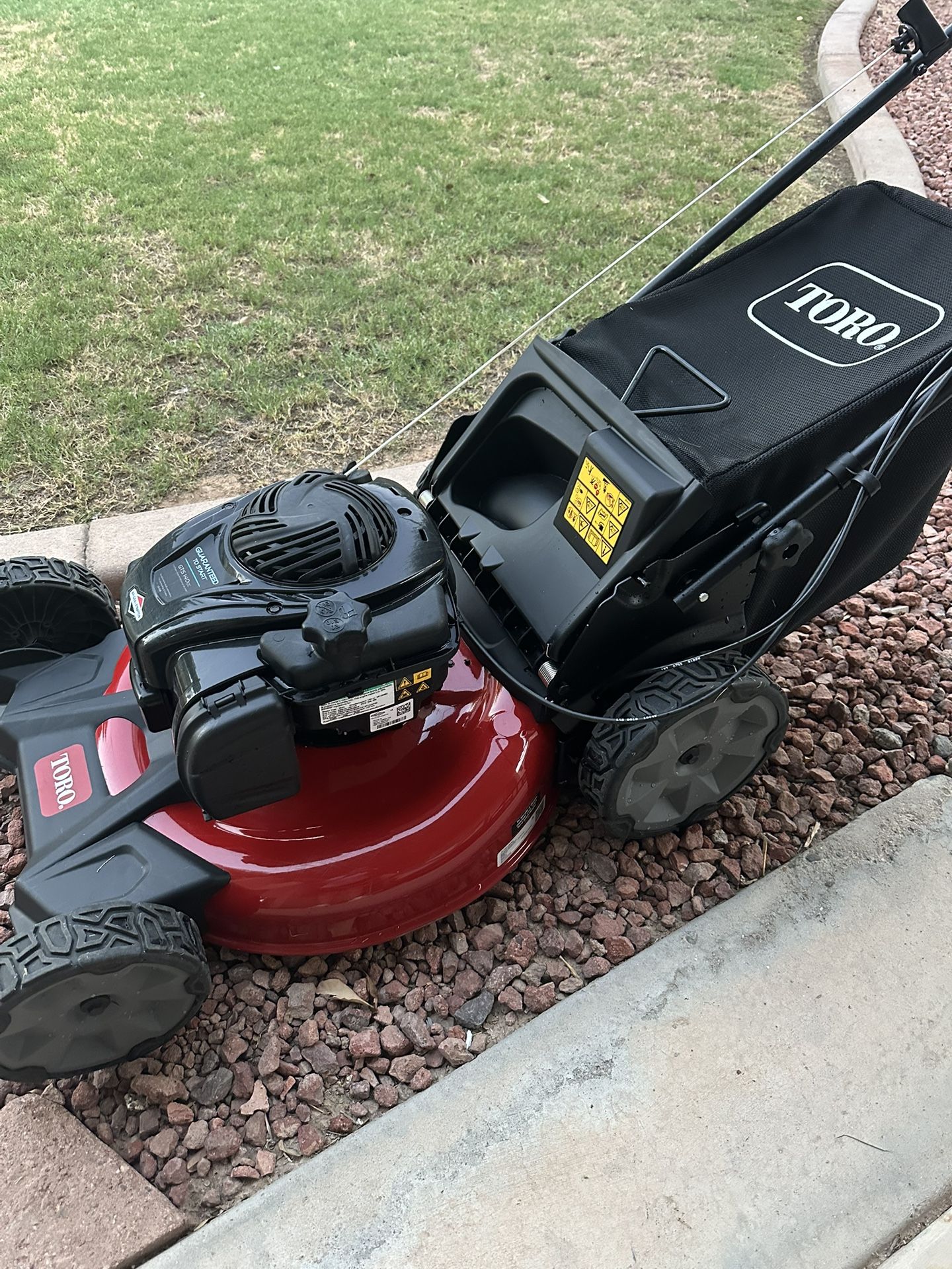 Brand New Toro Gas Self Propelled lawn Mower