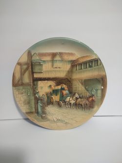 Handpainted Plaque  by WH Bossons, Limited Edition.