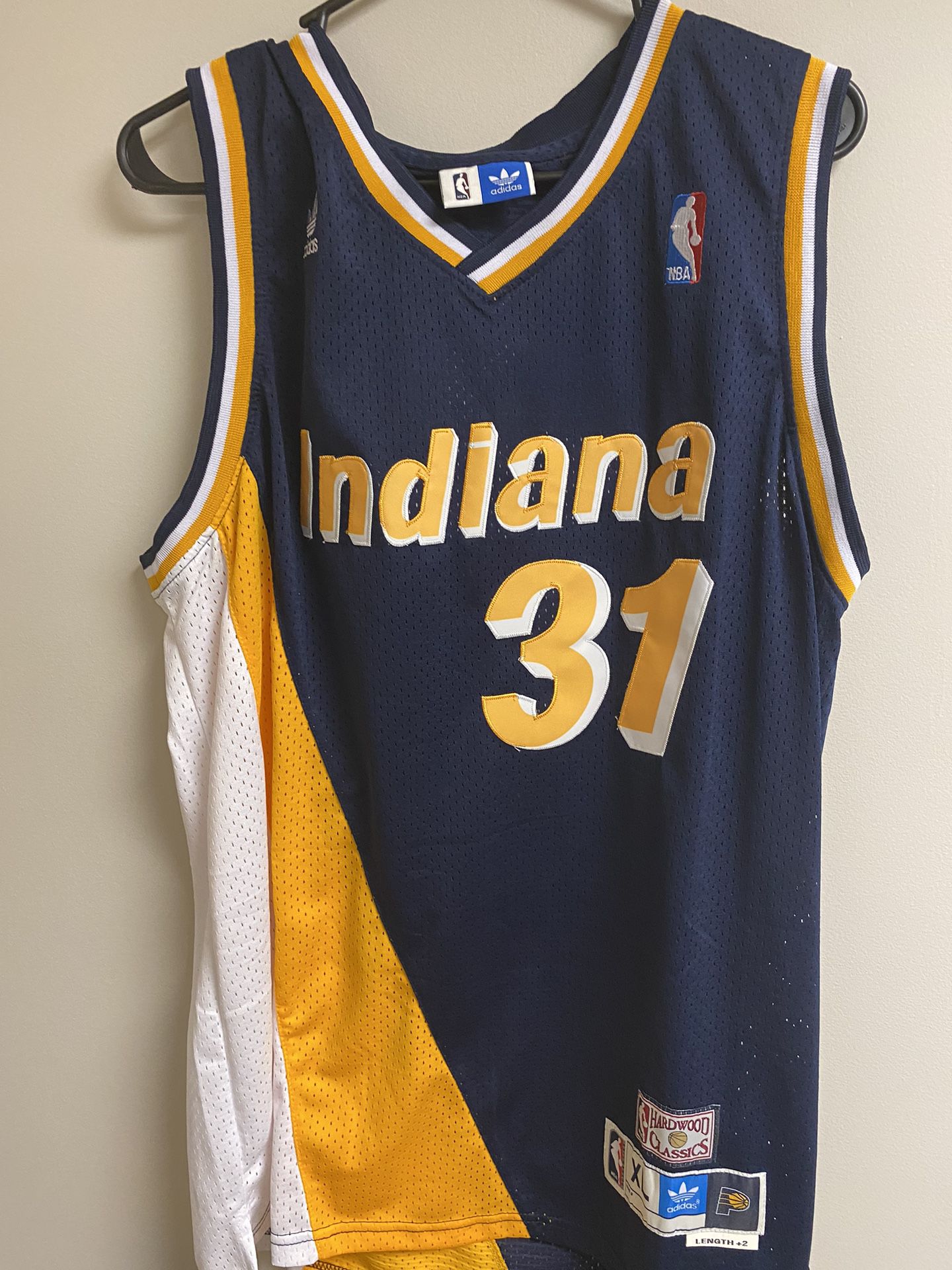 Indiana Pacers Reggie Miller Retro Jersey XL NWOT