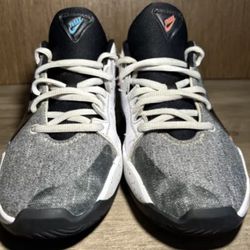 Nike Zoom Freak 2 Denim Black Gray White Sneakers Size 6Y