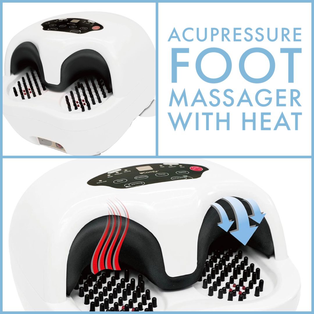 Feet Massager Accupressure Foot Massage With Heat