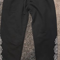 Black Chrome Pants