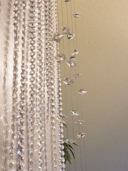 Decorative Hanging Chandier Crystals