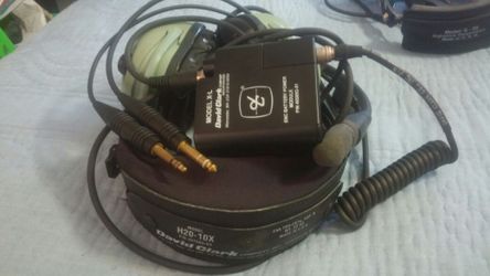 David Clarke Aviation headphones model H2O 10x