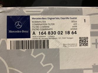 Mercedes Benz ML350 cabin air filter set