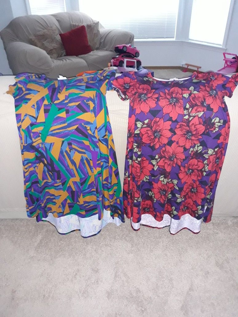 Set Of 2 LulaRoe Dresses