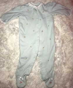 Baby clothes girl footies pjs