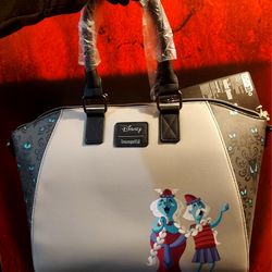 Loungefly Disney The Haunted Mansion Hitchhiking Ghosts Satchel Bag