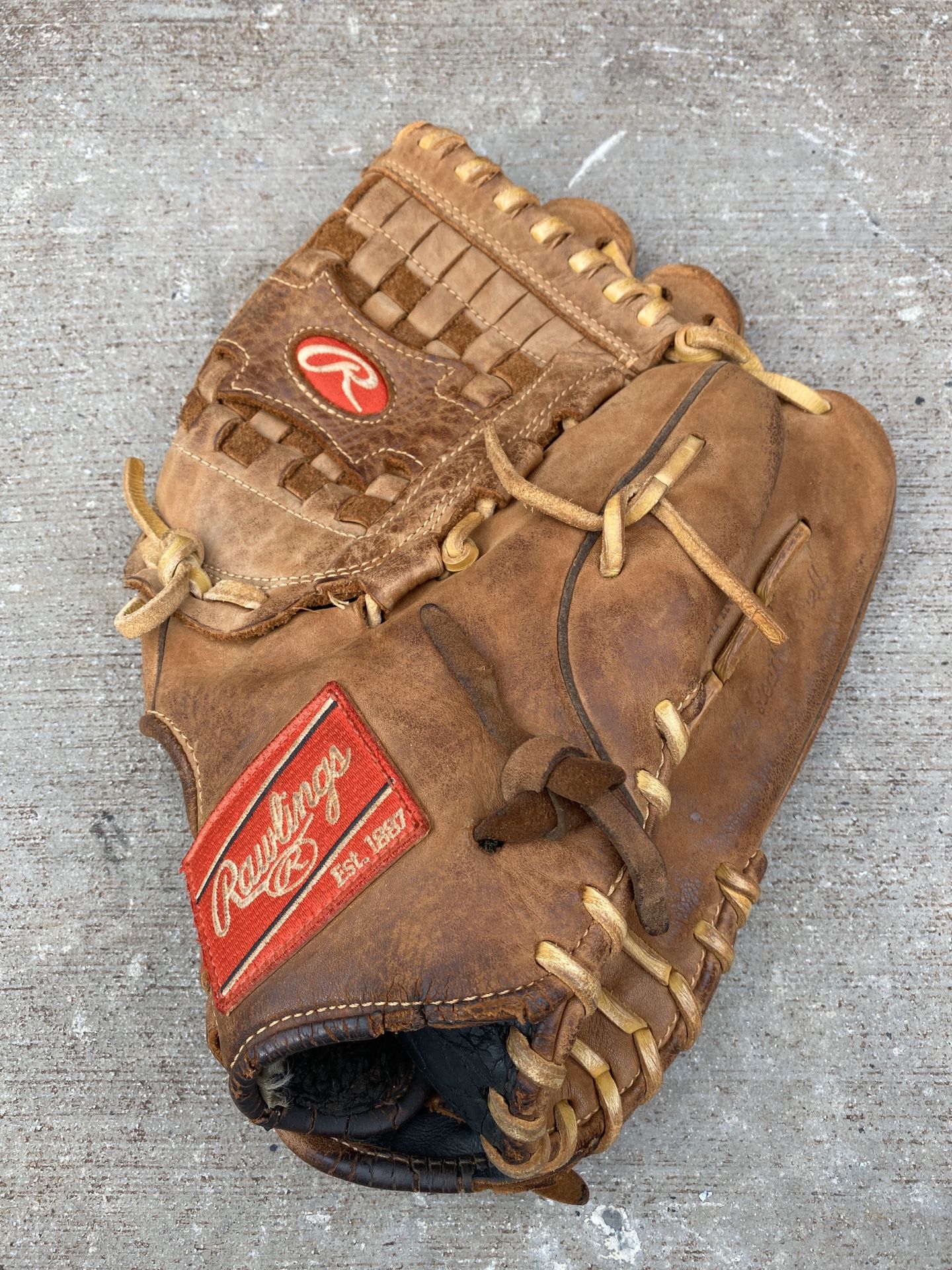 Rawlings 12.5” baseball glove