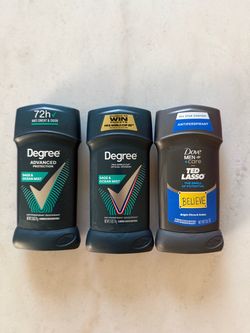 Degree/Dove men deodorant