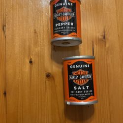 Vintage Harley  Davidson  Salt And Pepper  Shakers 