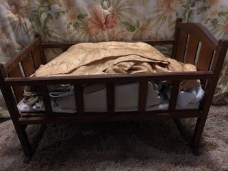 Antique Doll Crib