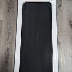 Like New White Under Desk Walking Pad Treadmill