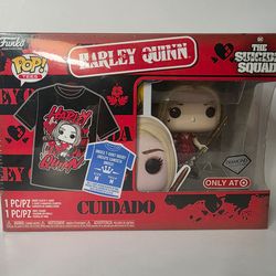 Harley Quinn Funko Pop Tees - Medium