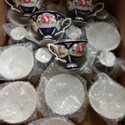 Tea Cup / Coffee Cup _ porcelain _ $2 = 1 cup ( NEW )  CUPS ONLY _ NO SAUCERS