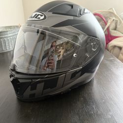 HJC ai70 Full Face Motorcycle Helmet w/ Sun Visor