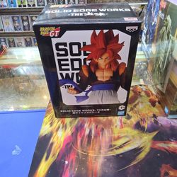 Dragon Ball GT SOLID EDGE WORKS THE SHUTSUJIN Super Saiyan 4 Gogeta Figure ANIME