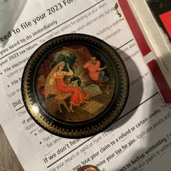 Russian Jewelry Box 