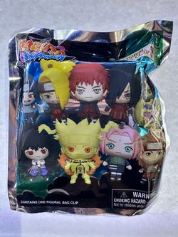 Naruto Shippuden Mystery Figural Bag Clip