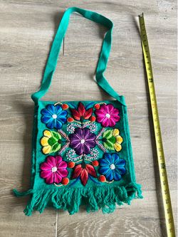 Handmade Medicine Sling Crossbody Bag from Peru Brand New