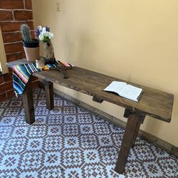 Wood table