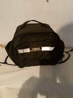 YAMAHA seat or tank mount travel bag