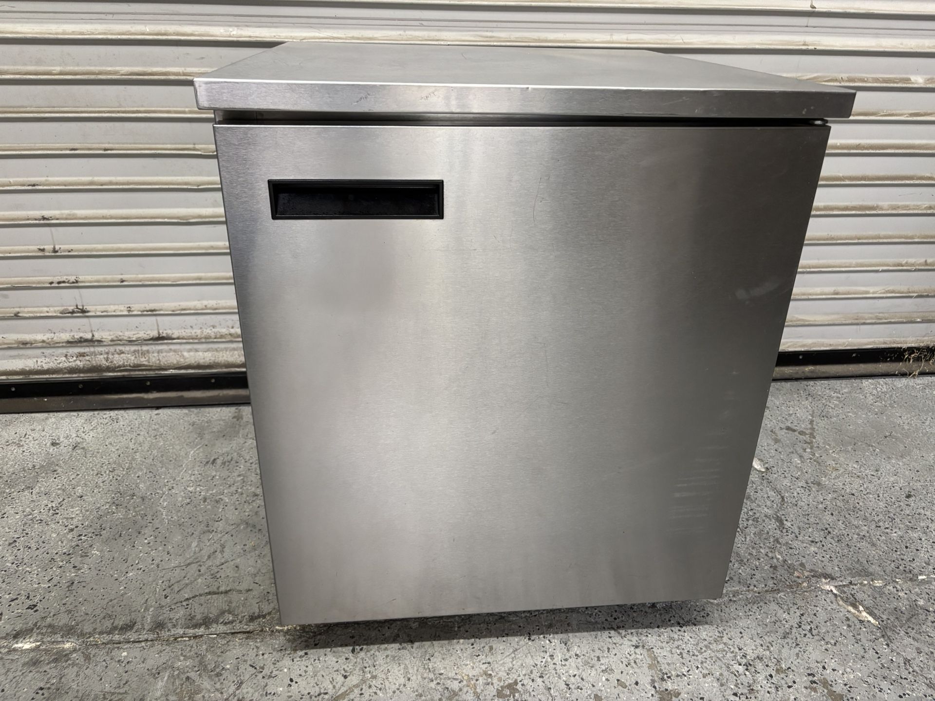 Like New Delfield 406 Single 1 Door Under Counter Refrigerator NSF USA Made Commercial Cooler On Wheels