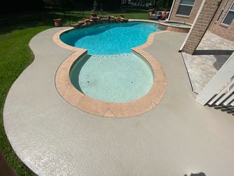 Pool Deck Coating Sealer Epoxy Flake Chip