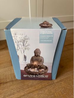 Indoor Illuminated Buddha Relaxation Fountain (New)