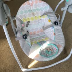Potable Folding Baby Swing 