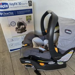 Chicco KeyFit® 30 ClearTex® Infant Car Seat and Base
