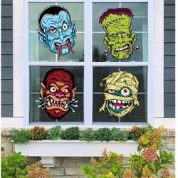 Halloween Window Stickers