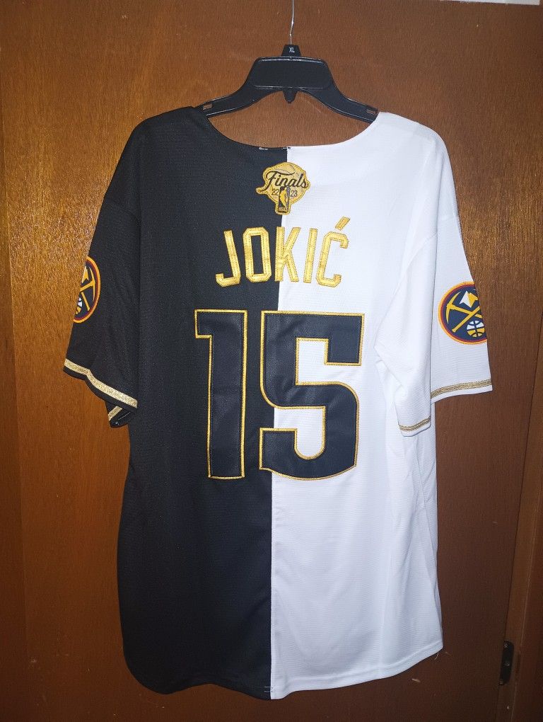 New Nike Denver Nuggets L Nikola Jokic Jersey
