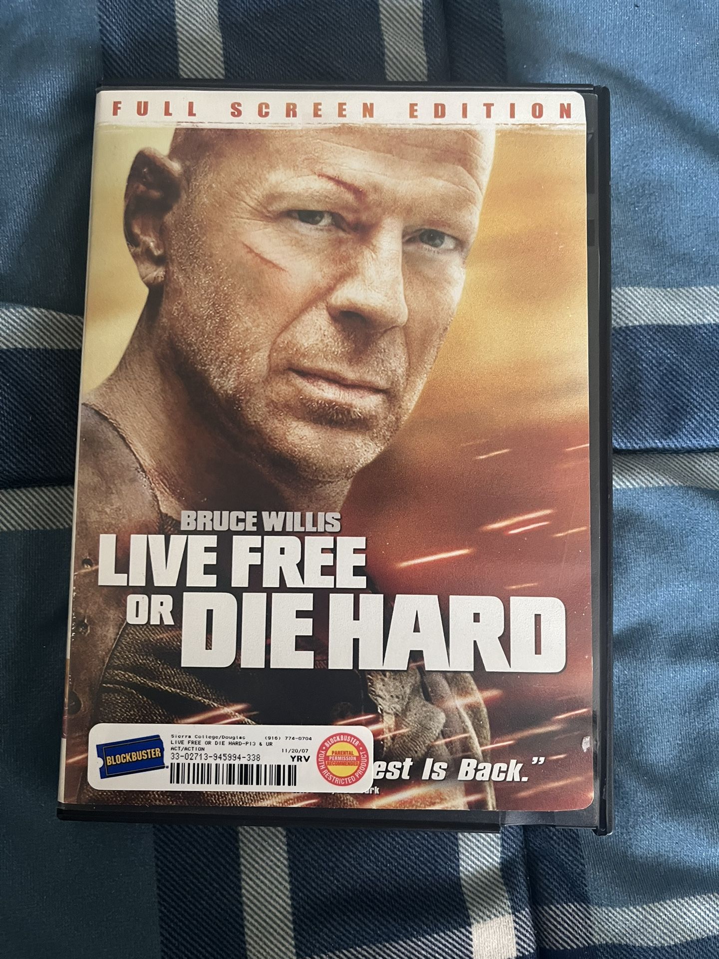 Live Free Or Die Hard DVD