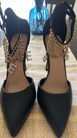 BEBE Black Heels size 8
