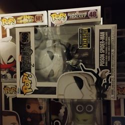 Funko pop poison spiderman