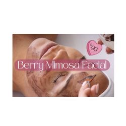 Berry Mimosa Facial (Oxygen Facial/Brightening/Exfoliating)