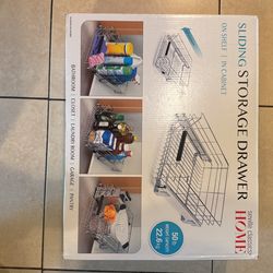 Sliding Storage Drawer