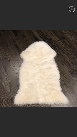 Genuine Shearling Rug - Overland. 