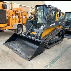 John Deere 325G Compact Track Loader - Enclosed Cab 