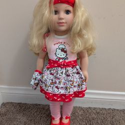 Hello Kitty Baking Doll 