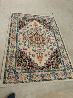 JONATHAN Y Modern Persian Area Rug – 5’ x 8’
