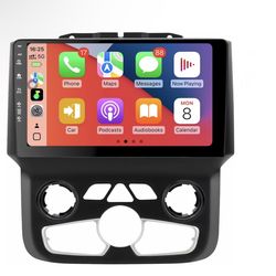 Car Stereo Radio Dodge Ram 2013-2018 Classic 2019-2023, Wireless CarPlay Android Auto, 9” Touch Screen Head Units