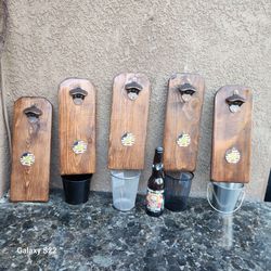 Outdoor bottle openers
