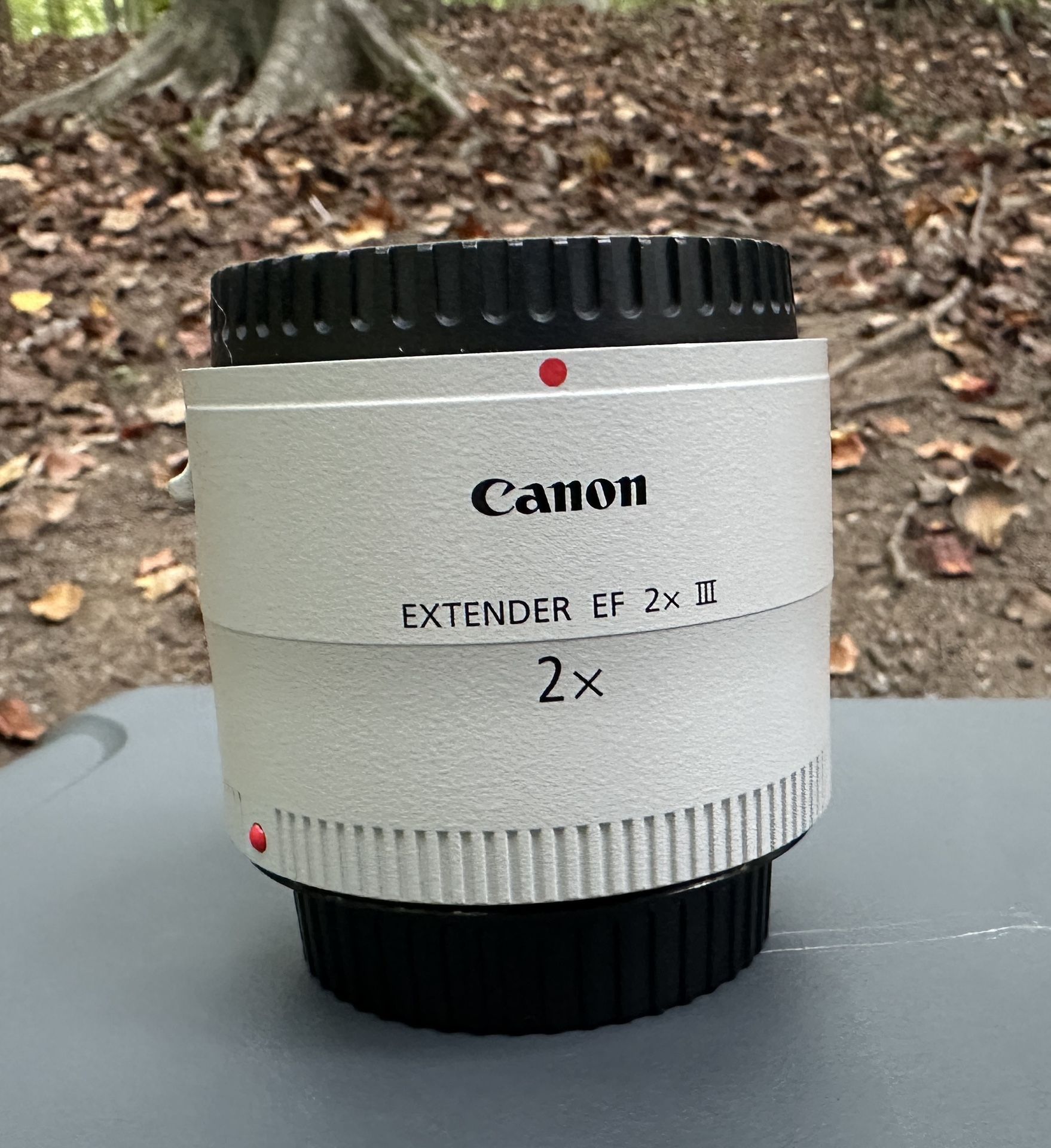 NEW!! Canon EF 2X III Telephoto Extender Lens
